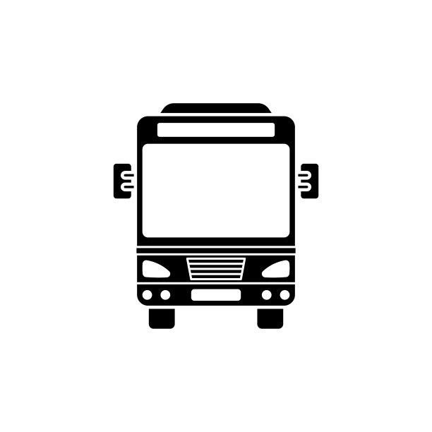 城市公交图标矢量分离设计模板图片下载