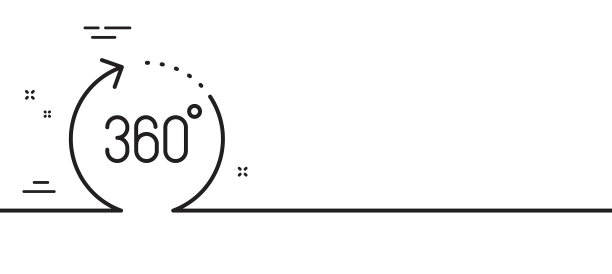 360度线图标全景视图标志vr图片下载
