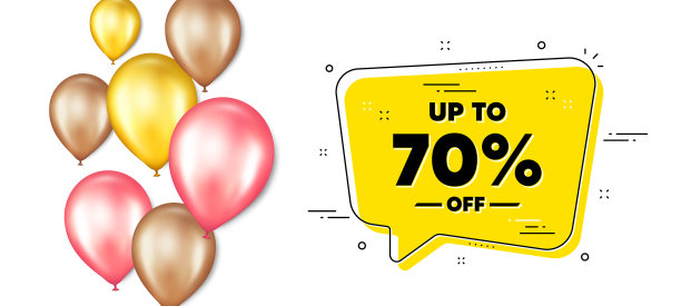 高达七折的折扣出售价格图片下载