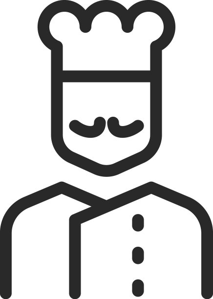 男人在烹饪帽子图标厨师化身在简单图片下载