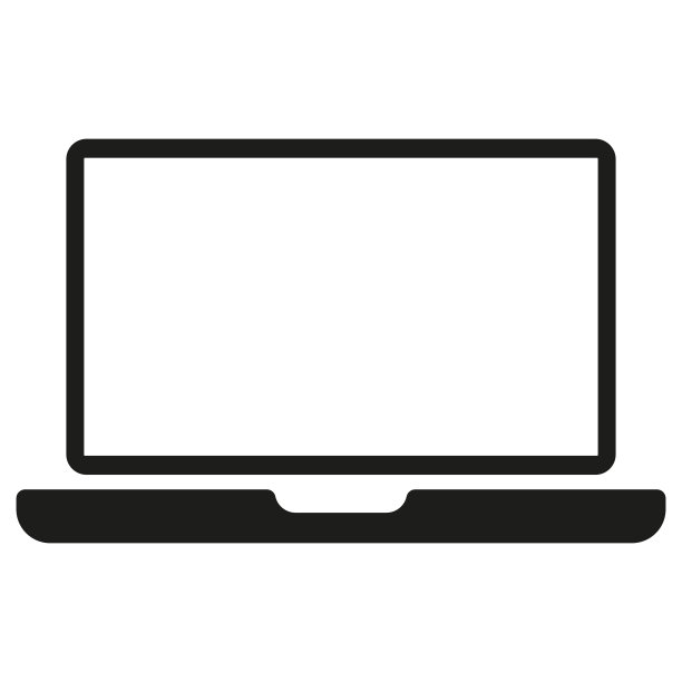 设备图标：电脑或笔记本电脑，矢量插图图片下载