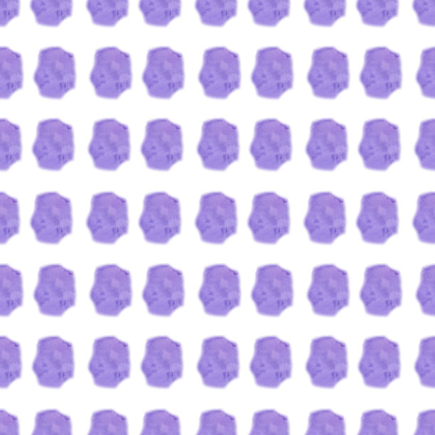 手绘抽象泼墨。紫色水彩无缝图案孤立在白色背景上。图片下载