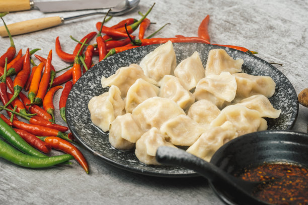 中国传统食品饺子图片下载