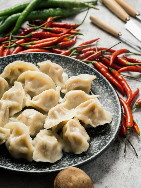 中国传统食品饺子图片下载