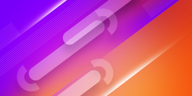 动态线条抽象背景。3D阴影效果和流体梯度。现代重叠形式图片下载