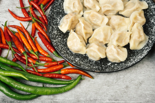 中国传统食品饺子图片下载