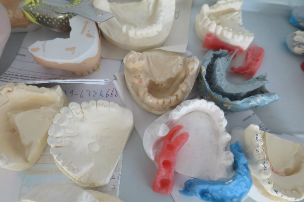 牙科化验所的牙齿指纹图片下载