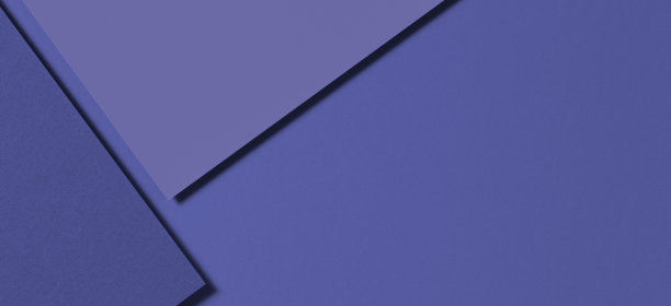 摘要纸几何构图banner背景。蓝色，紫色，非常漂亮的颜色。俯视图图片下载