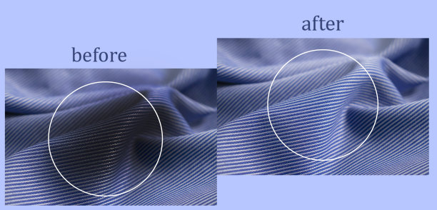 清洗前后织物上的污渍图片下载