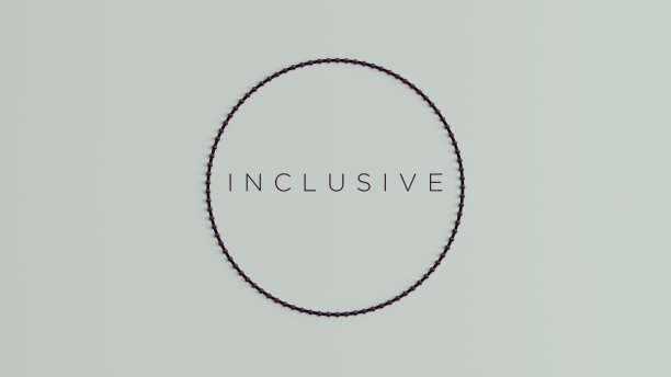 黑环圆球纹理复古艺术世界盲文日1月4日国际盲文日包容性文本图片下载