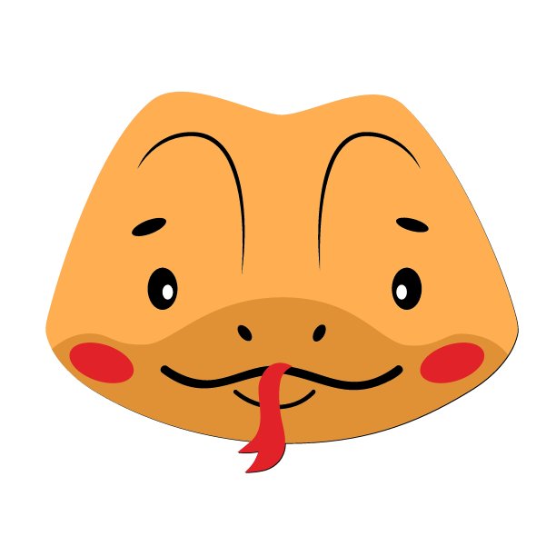 蛇是中国的生肖。生肖图片下载