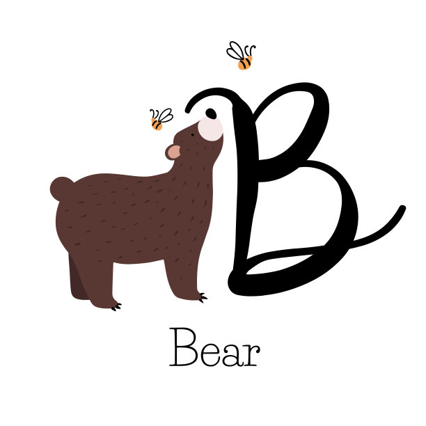 用字母B来学习语言图片下载