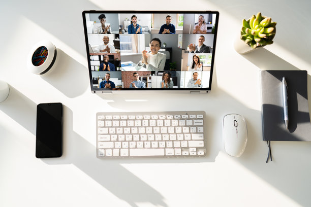 在线数字人力资源视频会议图片下载