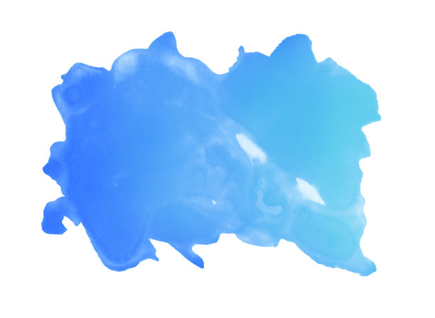 梯度水彩手绘蓝色，绿色和绿松石背景。商务和贺卡。平面设计元素，画布，模板。图片下载