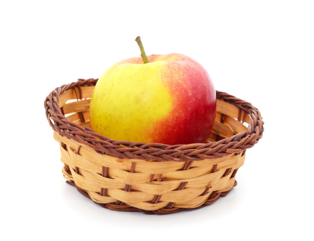 ApplÐµ在篮子里。图片下载