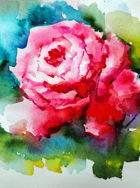 抽象鲜艳的装饰背景。花的图案手工制作。美丽温柔浪漫的春天玫瑰花图片下载