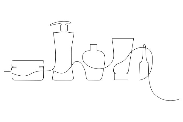 化妆品一行图片下载