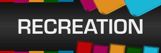 娱乐暗彩色霓虹灯随机形状水平图片下载