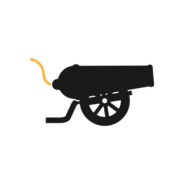 卡农图标设计模板矢量隔离图片下载