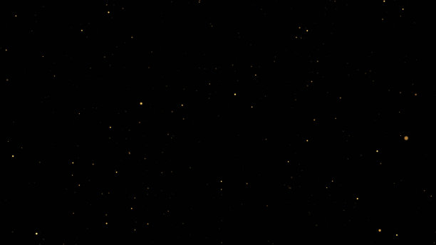 闪烁抽象的粒子。金色的尘埃的背景。图片下载