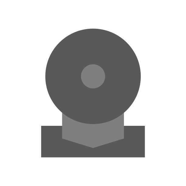 矢量安全摄像头图标。简单的平面风格颜色可编辑的插图图片下载