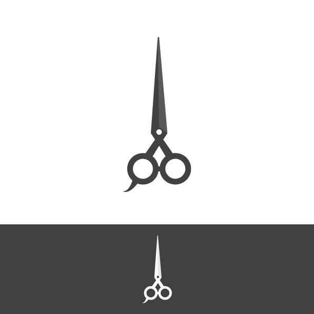 复古理发店标志图片下载