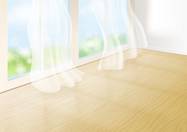 窗户和窗帘3d内饰图片下载