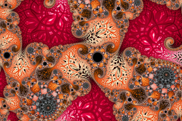 分形的背景。图片下载