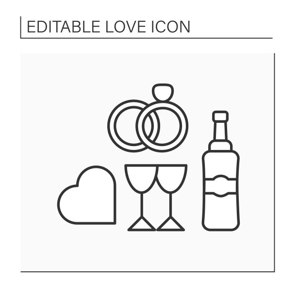 婚礼一行图标图片下载