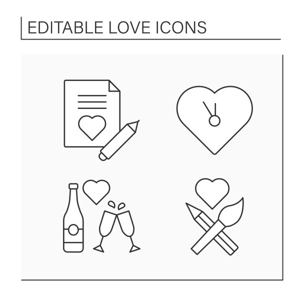 Love线图标设置图片下载