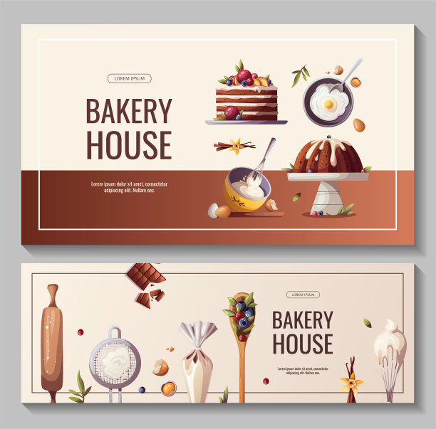 适用于烘焙、面包店、烹饪、甜食、甜点、糕点等。图片下载