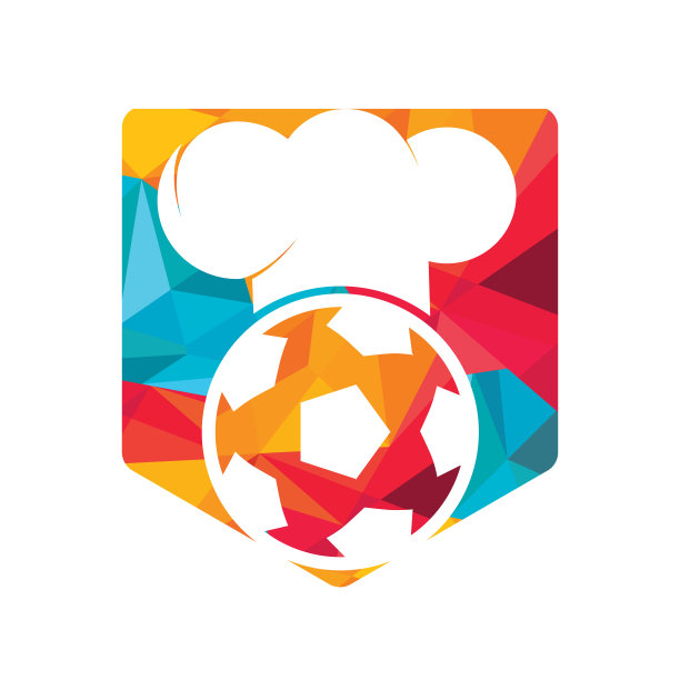 足球厨师矢量设计。图片下载