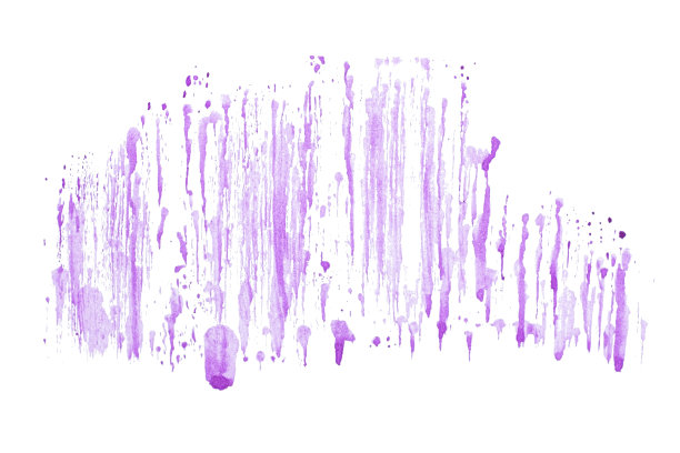 抽象丙烯酸水彩油漆刷笔触纹理孤立在白色背景的标志和横幅。设计、创意和插图。图片下载