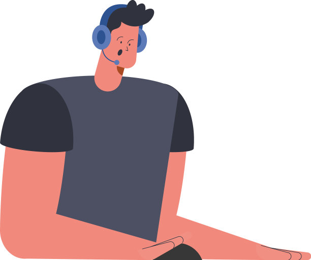 在呼叫中心工作的人图片下载