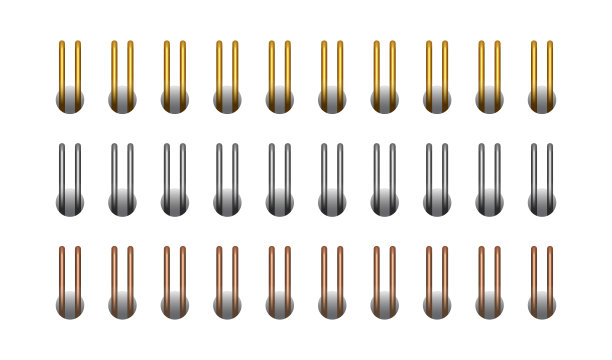 黄金水平螺旋打开笔记本和日历。金螺旋线装订纸。设置矢量插图孤立在现实主义风格在白色背景上图片下载