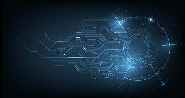 深蓝光摘要技术背景。图片下载