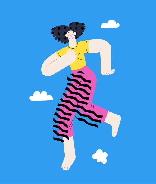 快乐——快乐的人们高兴地跳在空中图片下载