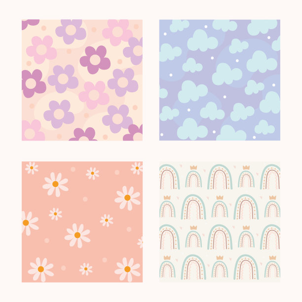 四个颜色的背景图片下载