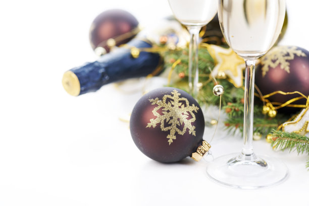 圣诞节与新年的概念。图片下载