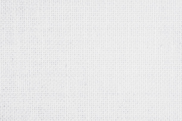 白色织物黄麻，麻布，粗麻布，帆布编织纱布，纹理图案以淡白色颜色为空白。天然亚麻布和棉布纹理作为干净的背景空作装饰。图片下载