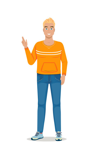 便装男子图片下载