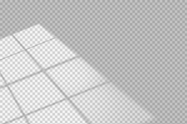 窗口阴影矢量叠加图片下载