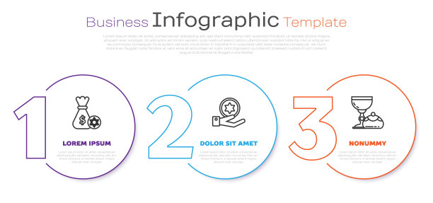 设置线犹太钱袋与大卫的星和硬币，犹太人硬币在手，犹太高脚杯和光明节的suganiyot。业务信息模板。向量图片下载