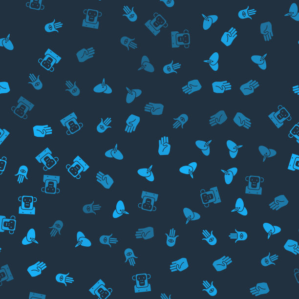 安萨手戴印度头巾和头巾符号图片下载