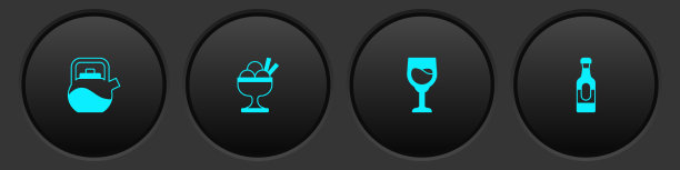 将有柄冰激淋的水壶置于碗酒中图片下载