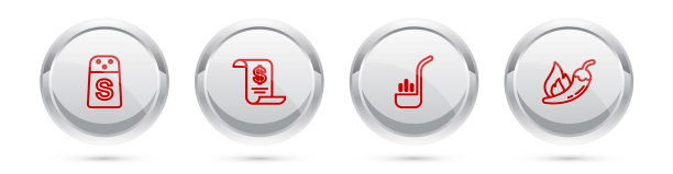 设置线盐纸或财务检查厨房图片下载