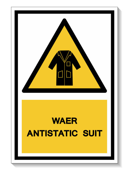 PPE图标。穿罩衫符号标志孤立在白色背景，矢量插图EPS.10图片下载