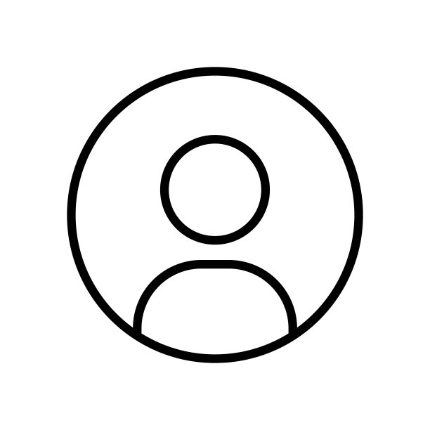 个人资料图标或帐户图标，矢量图图片下载