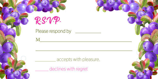 水平框架与成熟的伊尔吉浆果在白色背景。图形元素。水彩插图图片下载