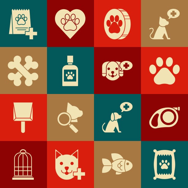 为狗狗套上可伸缩的绳带图片下载